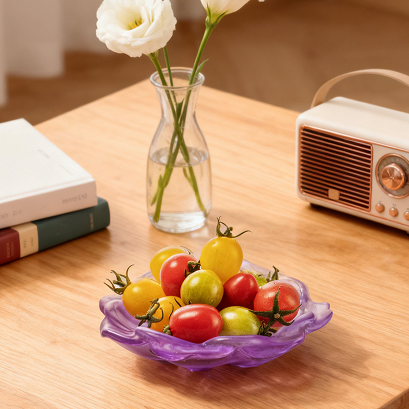 Proceso de fundición a la cera perdida Decoración del hogar Florero de cristal “Florero de rosas”