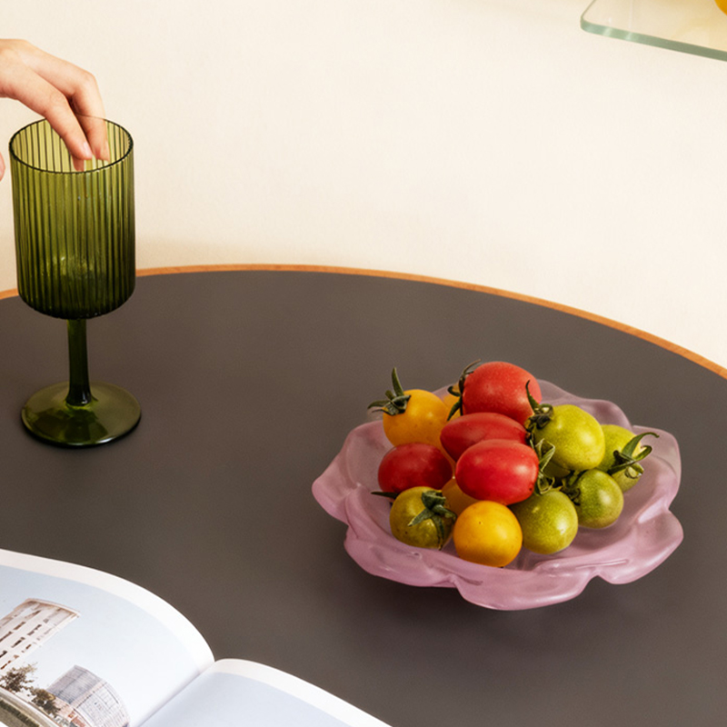 Proceso de fundición a la cera perdida Decoración del hogar Florero de cristal “Florero de rosas”