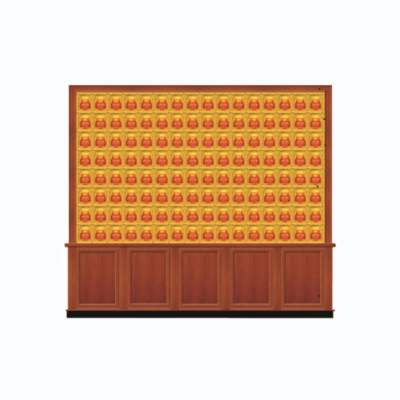 Gabinete de pared de alcoba de Buda