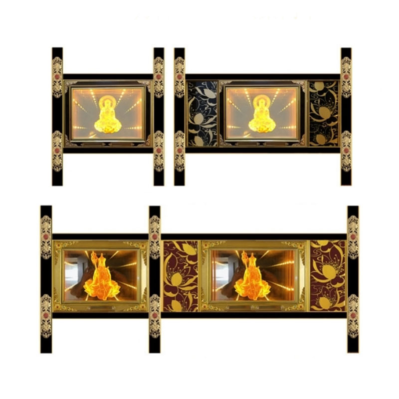 Gabinete de pared de alcoba de Buda