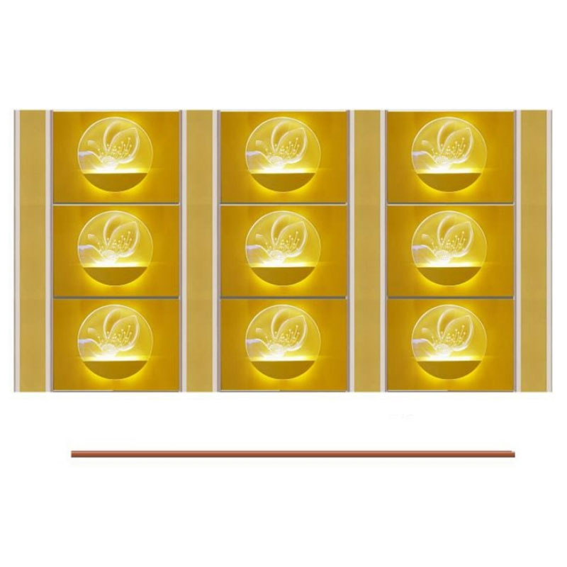 Gabinete de pared de alcoba de Buda