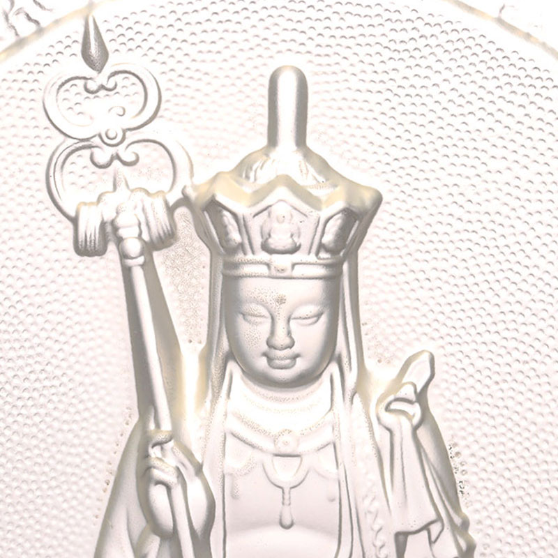 Ladrillos Liuli decorativos del Bodhisattva Ksitigarbha