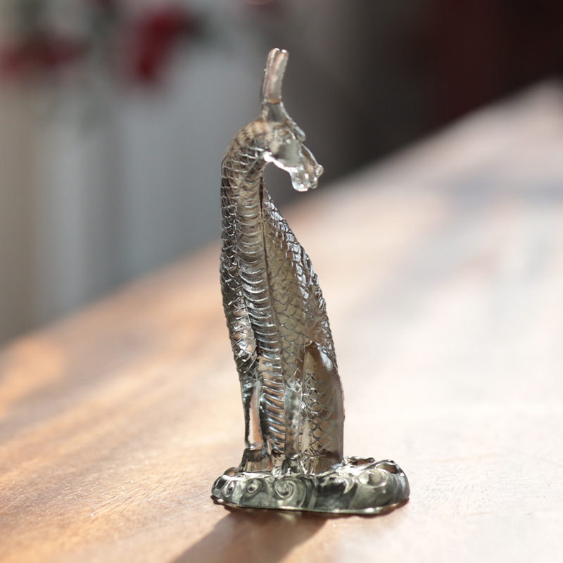 Porta incienso Kirin de vidrio